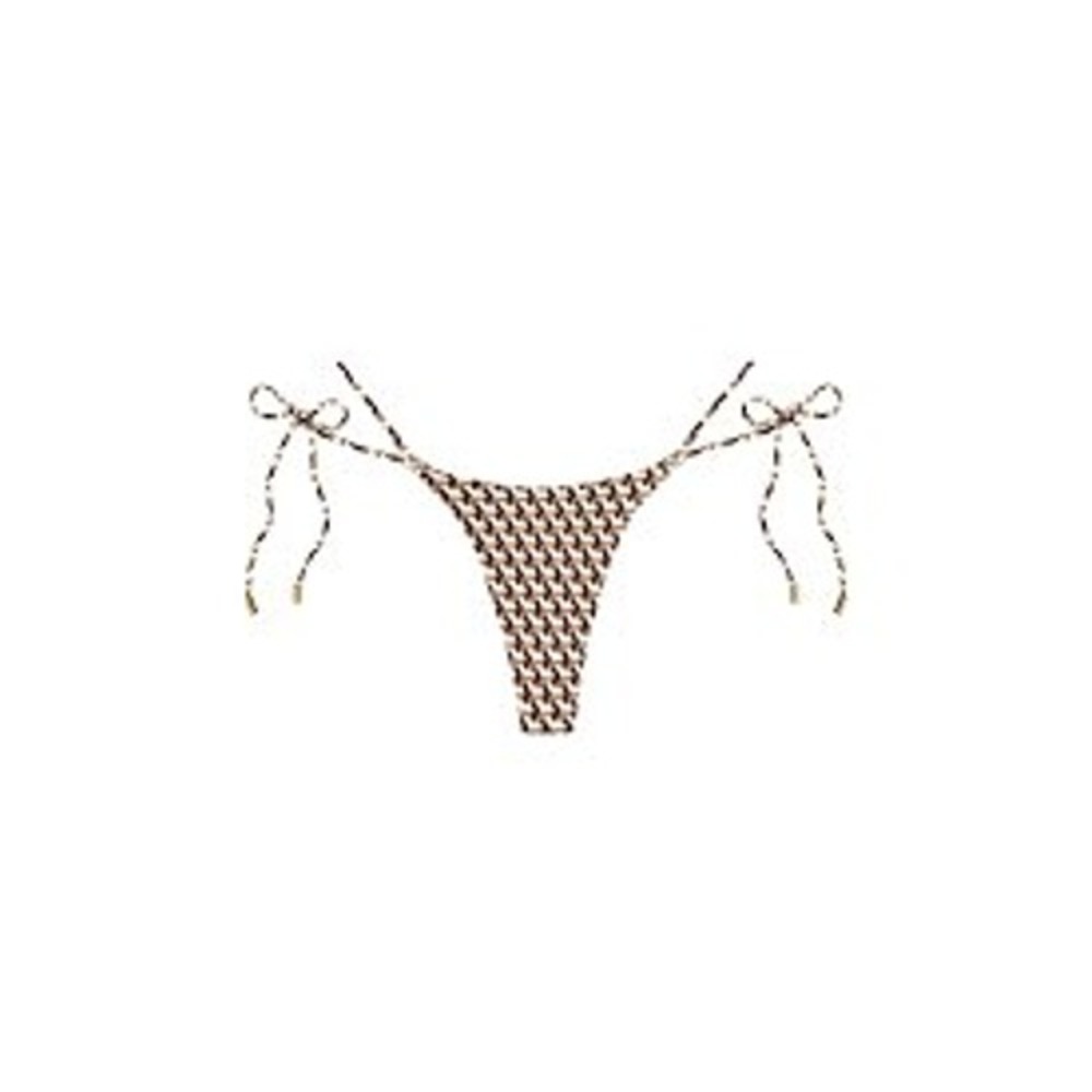 Monday Swimwear Hanalei Bikini Bottom Husk Geo Small New With Tags